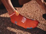 Ponožky Compressport Pro Racing Socks v4.0 Run Low - black/red