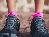 Ponožky Compressport Pro Racing Socks v4.0 Run Low - fluo pink/primerose