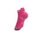 Ponožky Compressport Pro Racing Socks v4.0 Run Low - hot pink/summer green