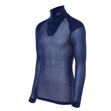 Termoprádlo Brynje Super Thermo Zip Polo Shirt w/inlay - navy