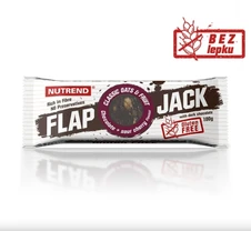 Energetická tyčinka Nutrend Flapjack Gluten Free  - čokoláda + višňa
