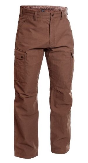 Kalhoty Warmpeace Galt - brown