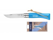 Nůž Opinel VRI N°07 Trekking 8 cm - blue