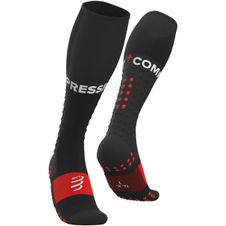 Podkolienky Compressport Full Socks Run - Black
