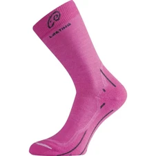 Ponožky Lasting WHI 408 - růžová
