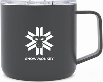 Termohrnček Snow Monkey Booster 0,3l - granitová