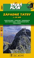 TM 2501 Západní Tatry 1:25 000