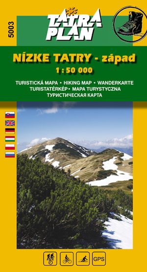 TM 5003 Nízké Tatry - západ 1:50 000