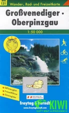 Turistická mapa 1: 50T - Großvenediger Oberpinzgau